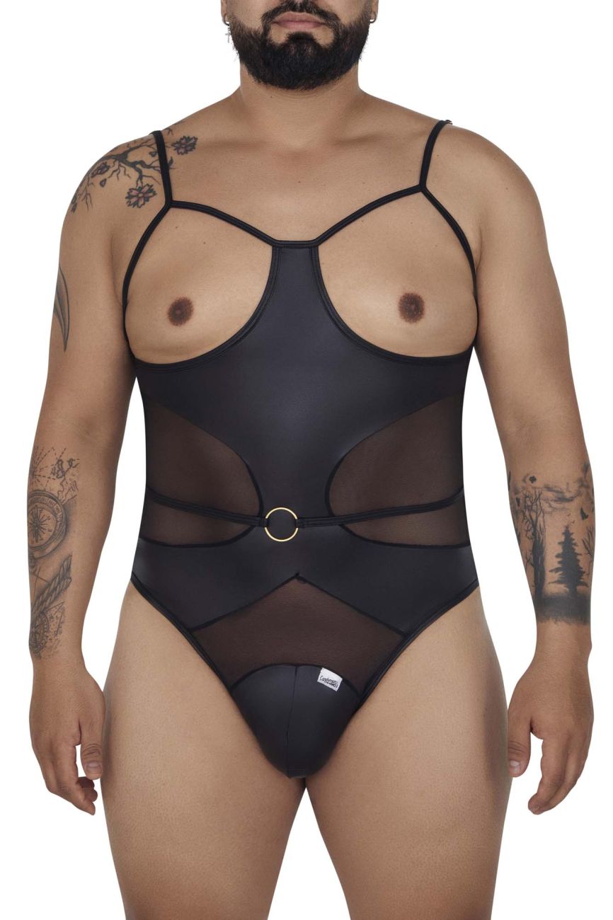 Body con arnés CandyMan 99670X Color negro