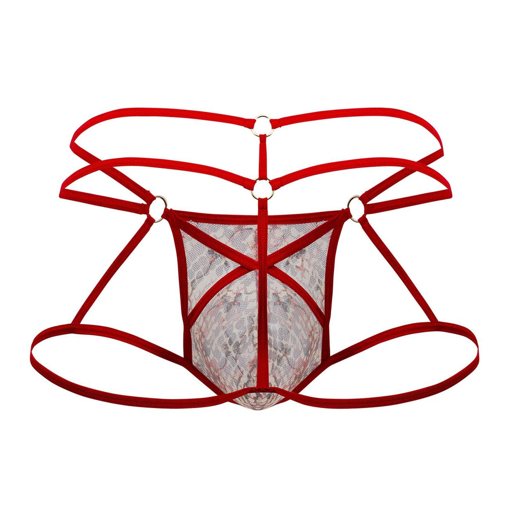 CandyMan 99671 Jockstrap aus Spitze, Farbe Rot