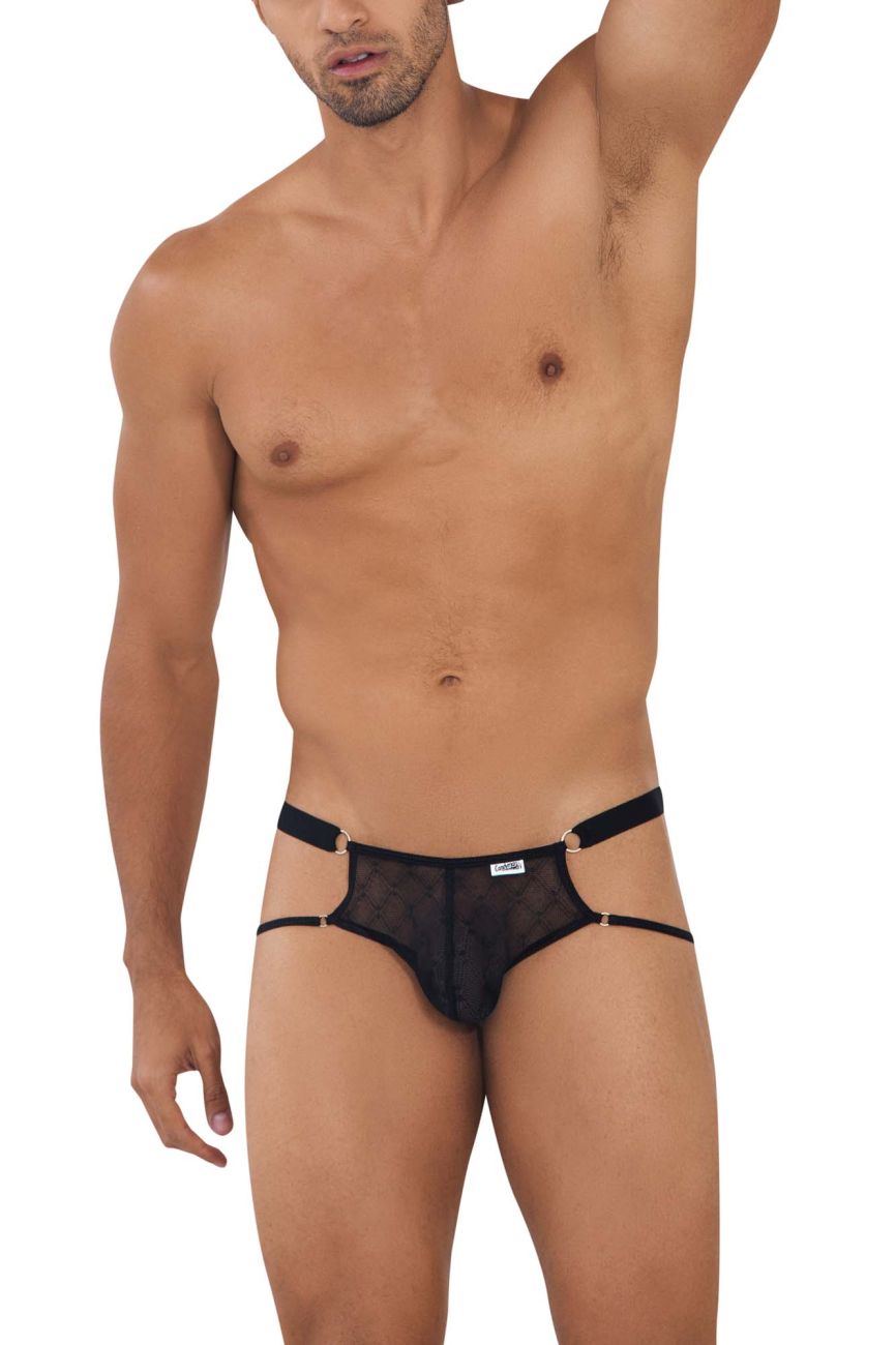 Jockstrap de encaje CandyMan 99730 Color Negro