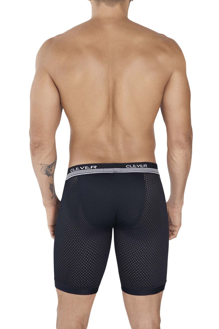 Clever 0365 Process Boxer Briefs Color Black - DealByEthan.gay loves Clever