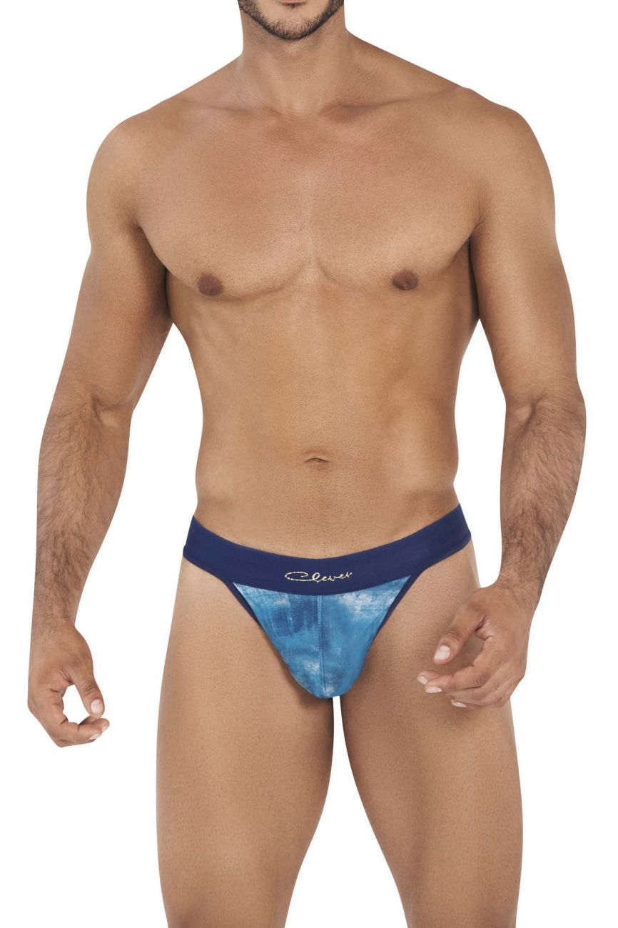 Clever 0403 Risk Thongs Color Dark Blue - DealByEthan.gay loves Clever