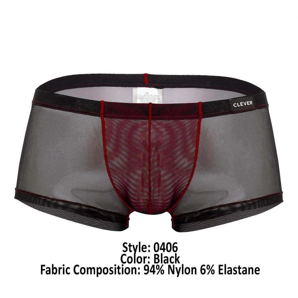 Clever 0406 Clarity Trunks Color Black - DealByEthan.gay loves Clever