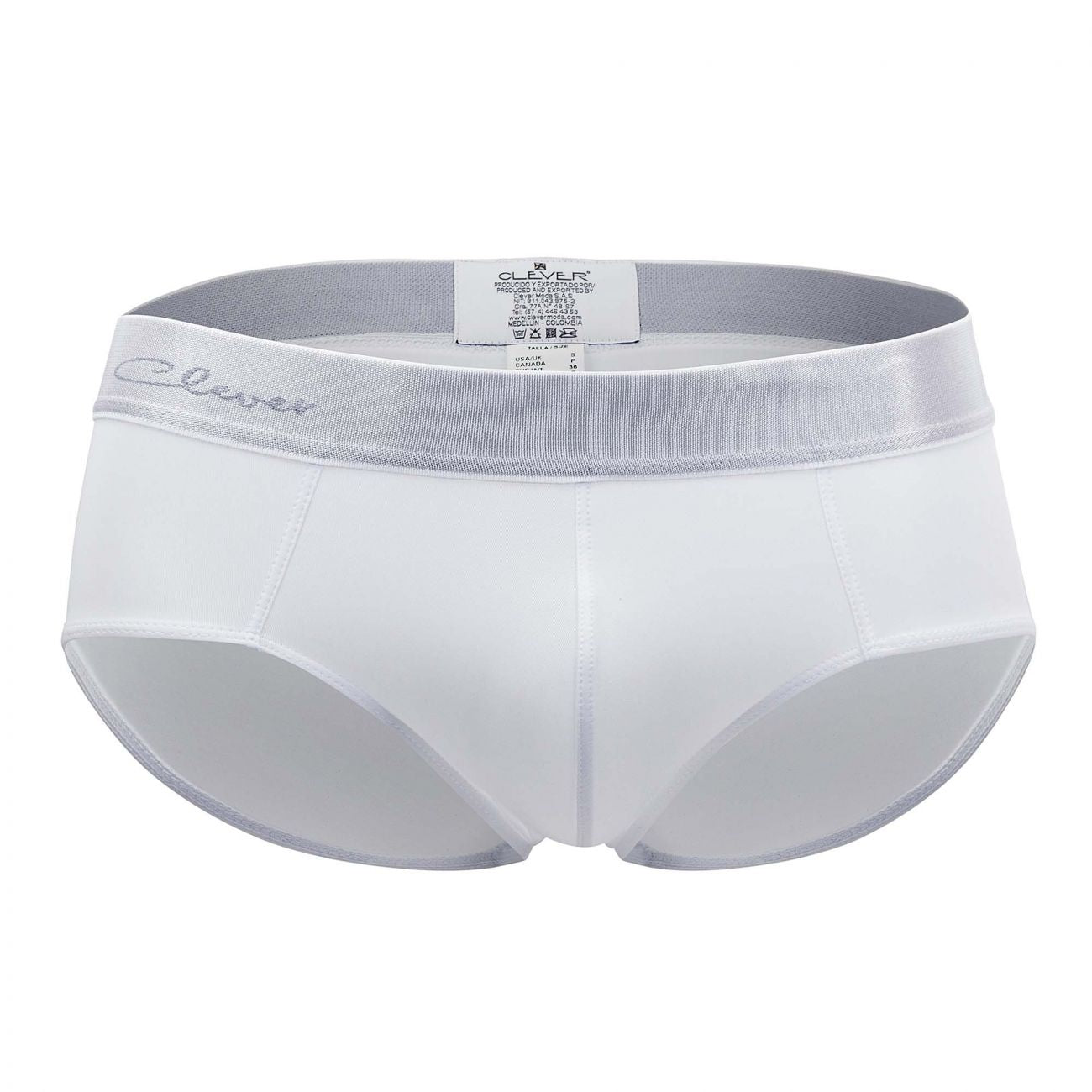 Clever 0414 Objetives Briefs Color White - DealByEthan.gay loves Clever