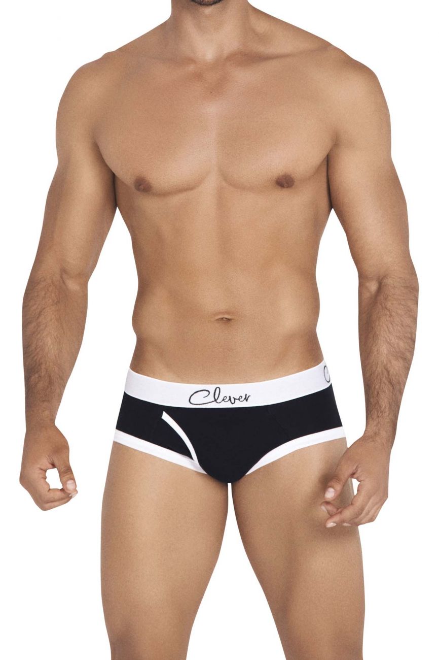Clever 0417 Goals Briefs Color Black - DealByEthan.gay loves Clever