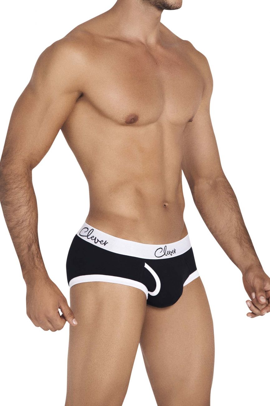 Clever 0417 Goals Briefs Color Black - DealByEthan.gay loves Clever