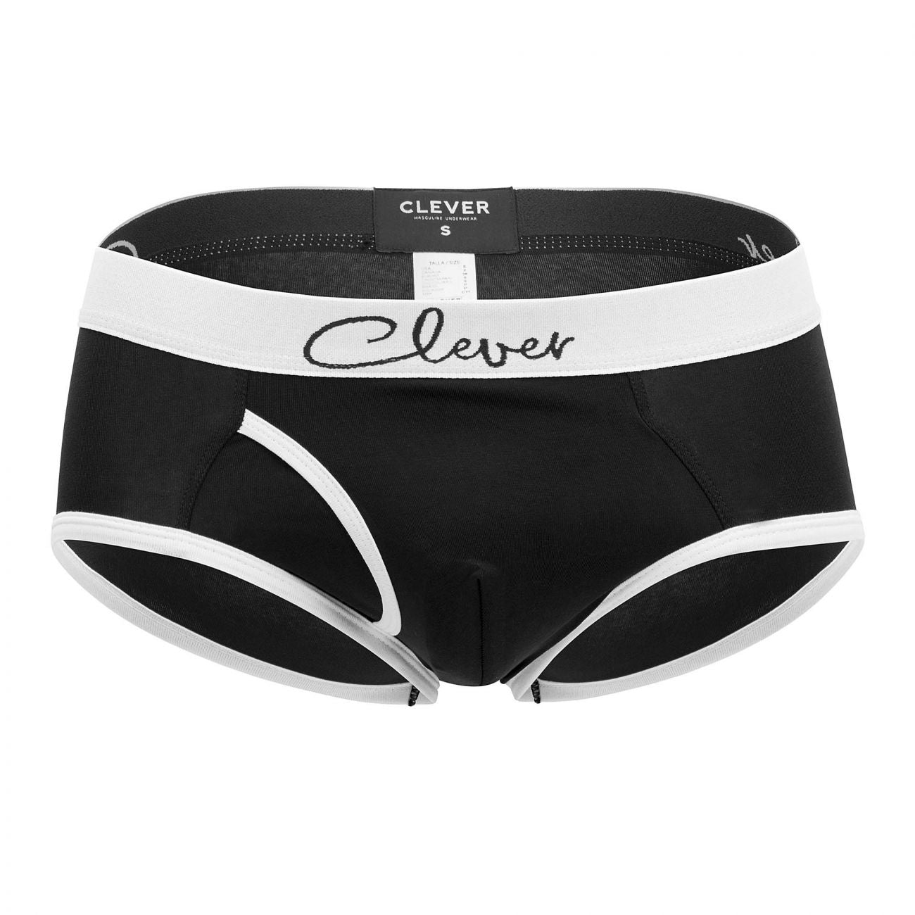 Clever 0417 Goals Briefs Color Black - DealByEthan.gay loves Clever
