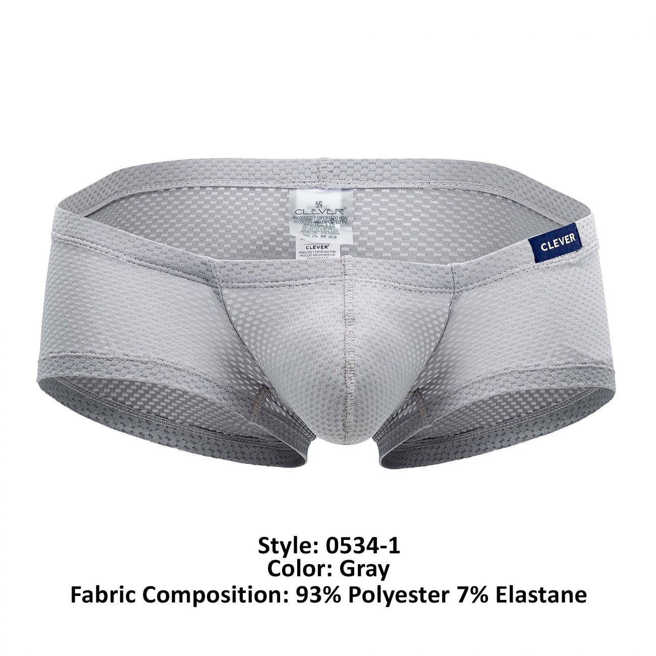 Clever 0534-1 Kroma Trunks Color Gray - DealByEthan.gay loves Clever