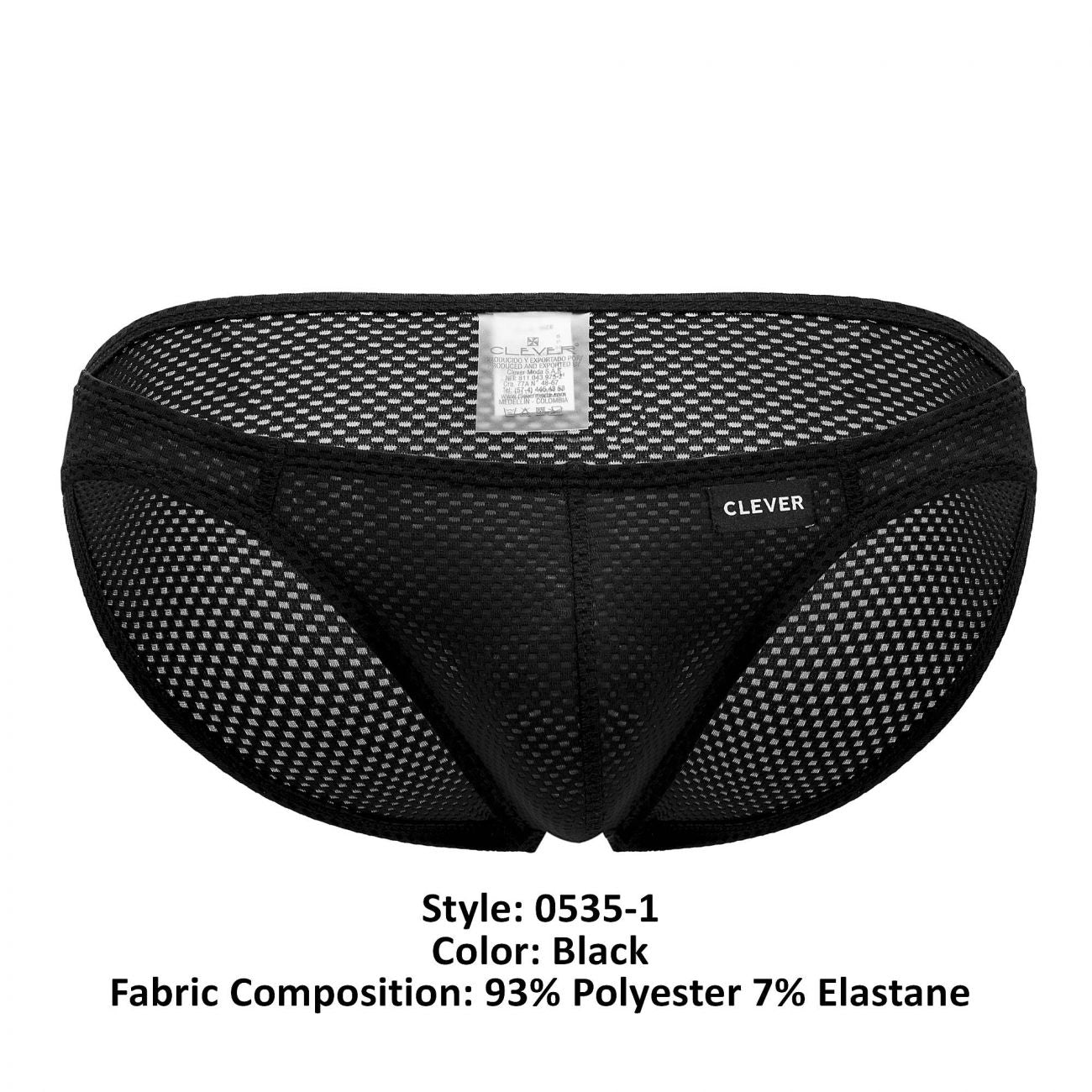 Clever 0535-1 Kroma Bikini Color Black - DealByEthan.gay loves Clever