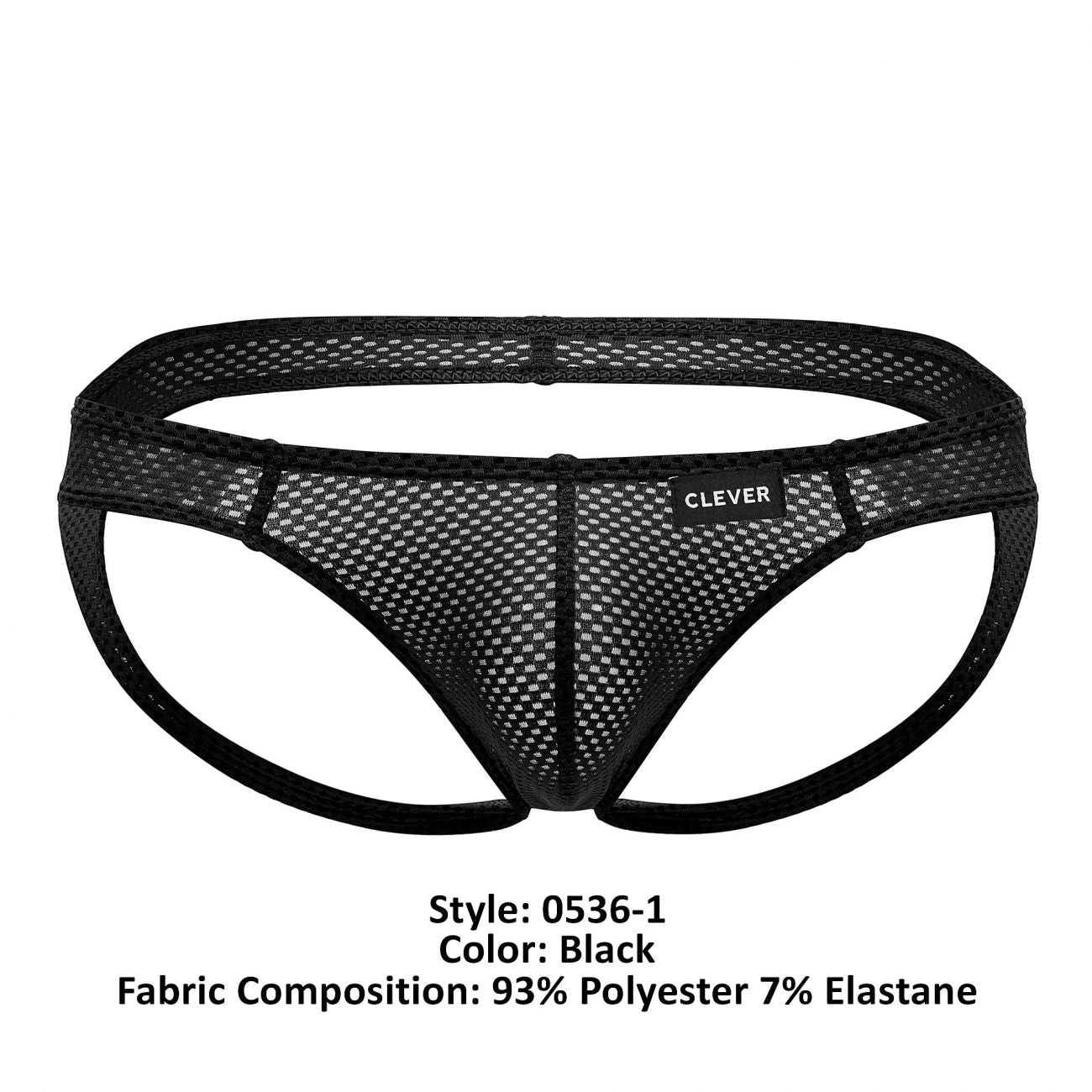 Clever 0536-1 Kroma Jockstrap Color Black - DealByEthan.gay loves Clever