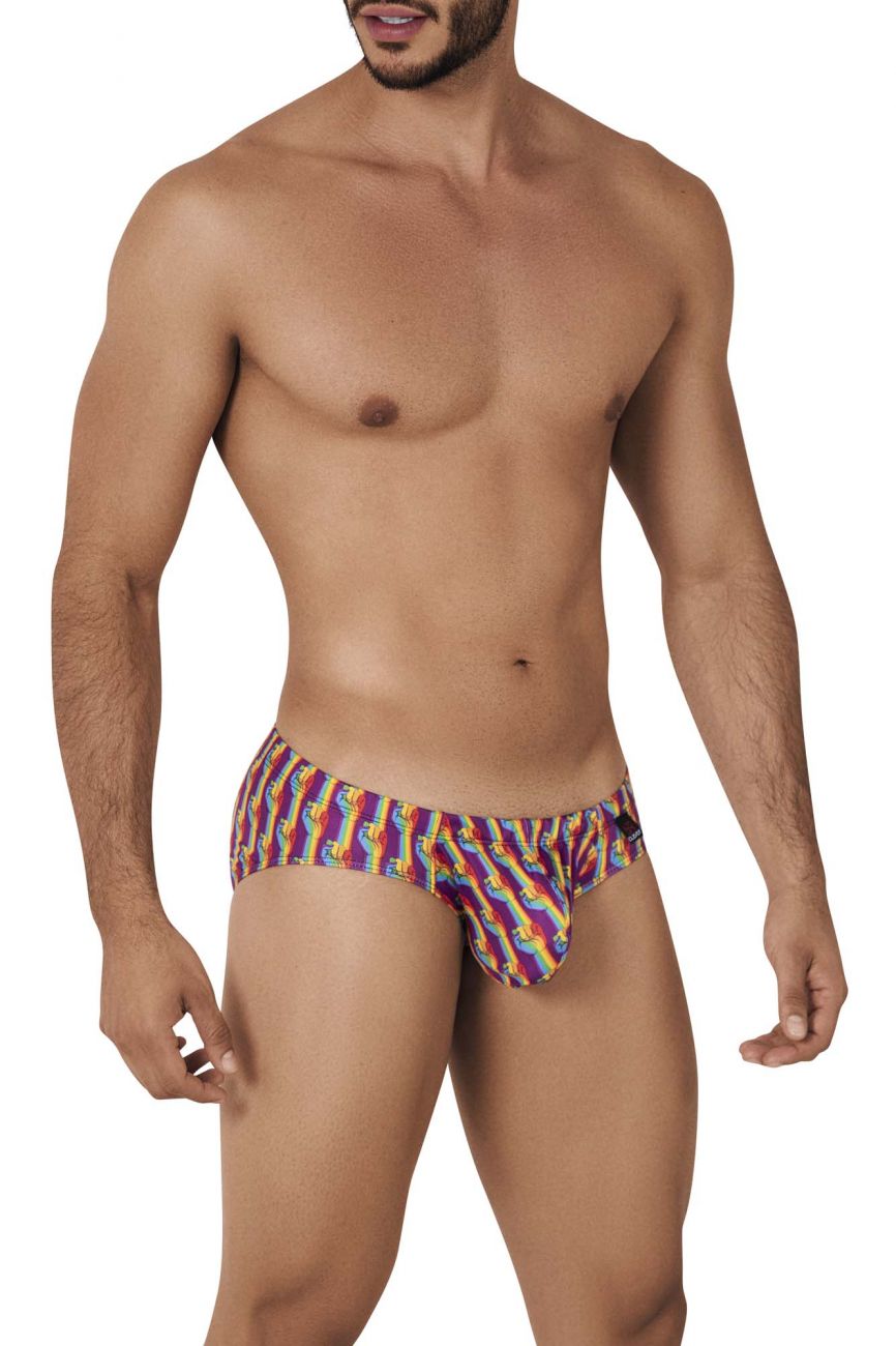 Clever 0559-1 Pride Briefs Color Grape - DealByEthan.gay loves Clever