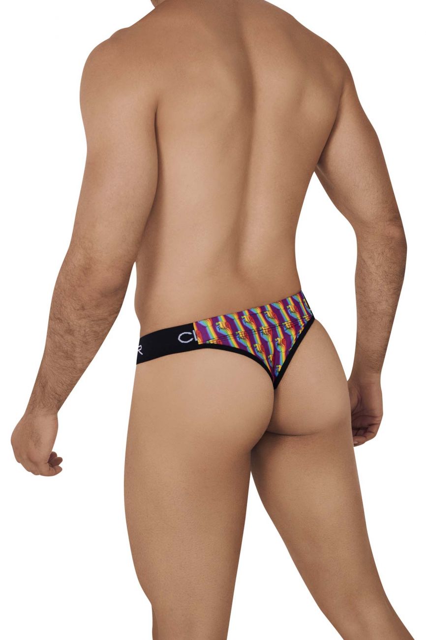 Clever 0560-1 Pride Thongs Color Grape - DealByEthan.gay loves Clever