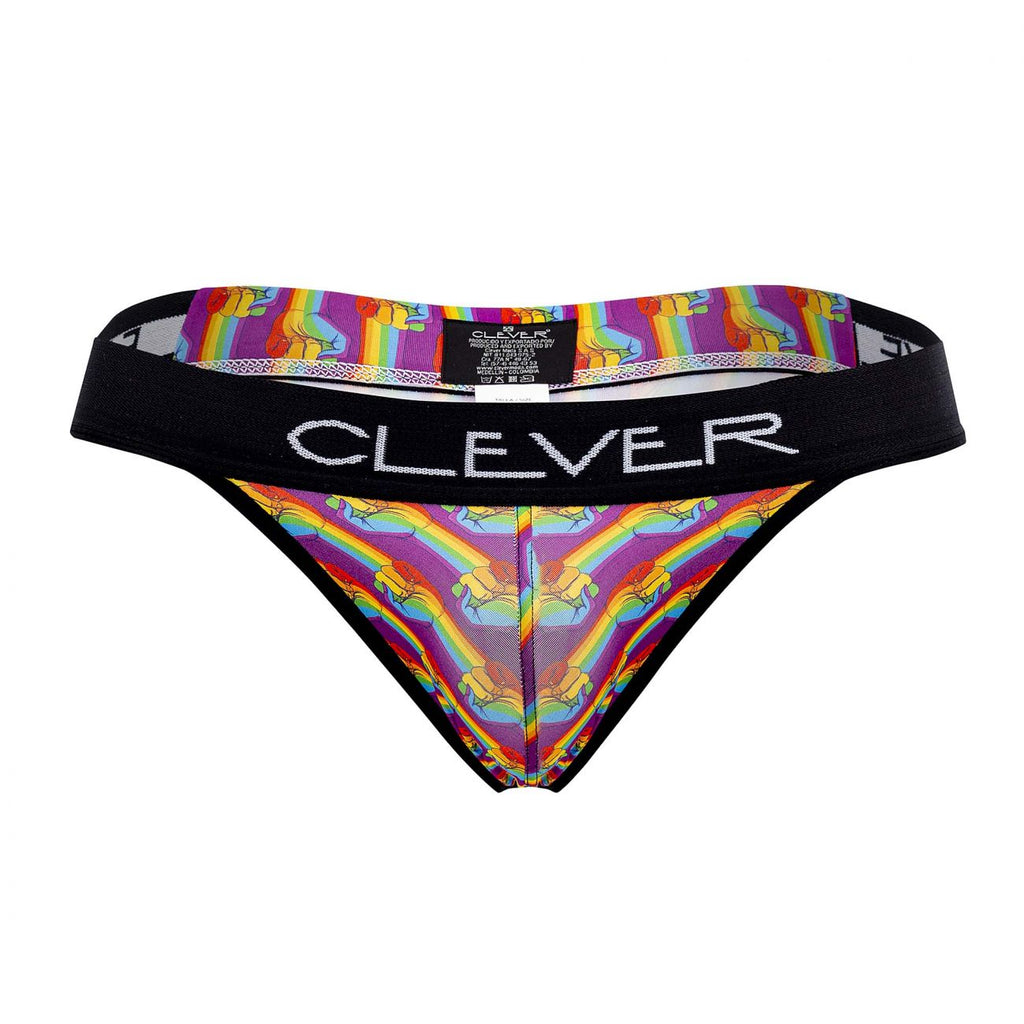 Clever 0560-1 Pride Thongs Color Grape - DealByEthan.gay loves Clever
