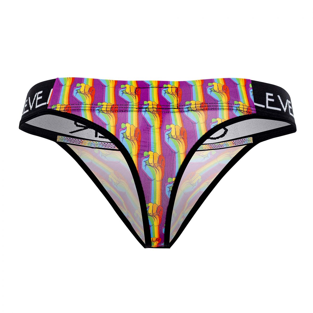 Clever 0560-1 Pride Thongs Color Grape - DealByEthan.gay loves Clever
