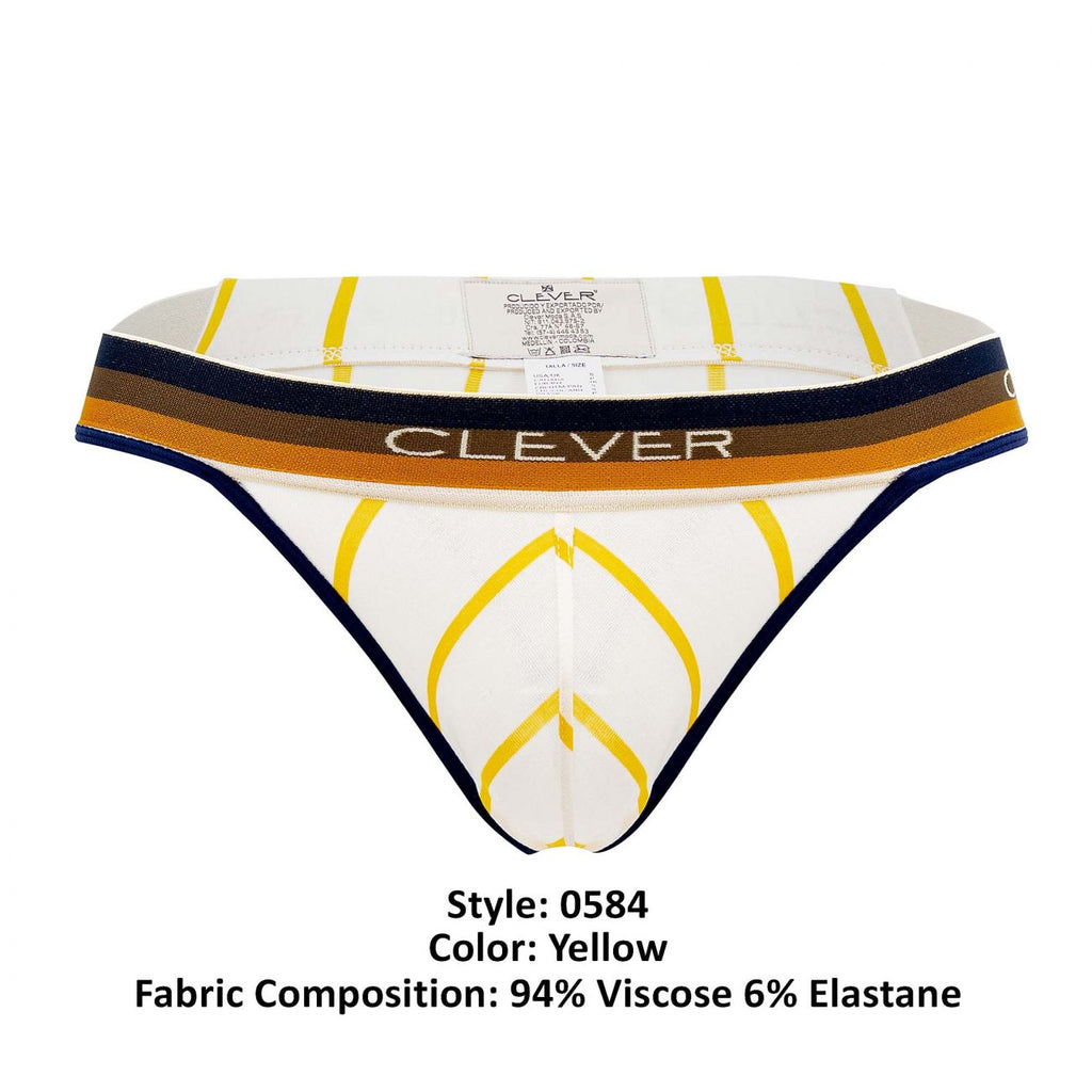 Clever 0584-1 Play Thongs Color Yellow - DealByEthan.gay loves Clever