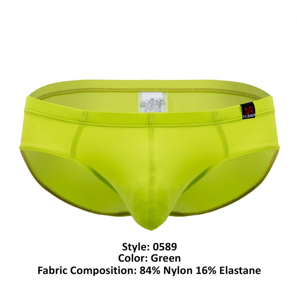 Clever 0589-1 Sky Briefs Color Green - DealByEthan.gay loves Clever