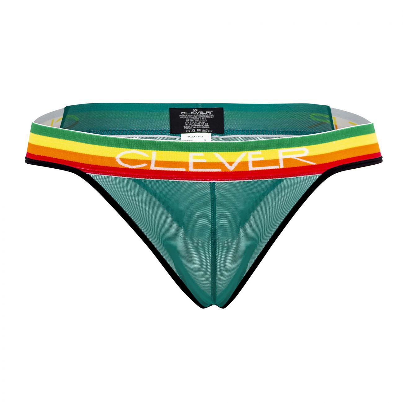 Clever 0606-1 Explore Thongs Color Green - DealByEthan.gay loves Clever