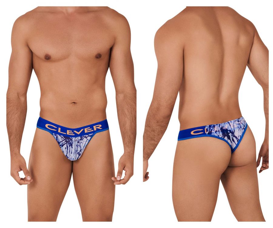 Clever 0614-1 Mind Thongs Color Dark Blue - DealByEthan.gay loves Clever