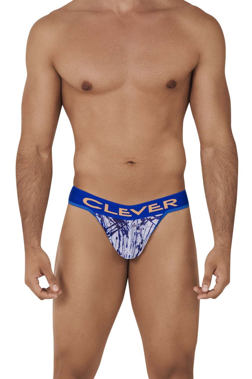 Clever 0614-1 Mind Thongs Color Dark Blue - DealByEthan.gay loves Clever