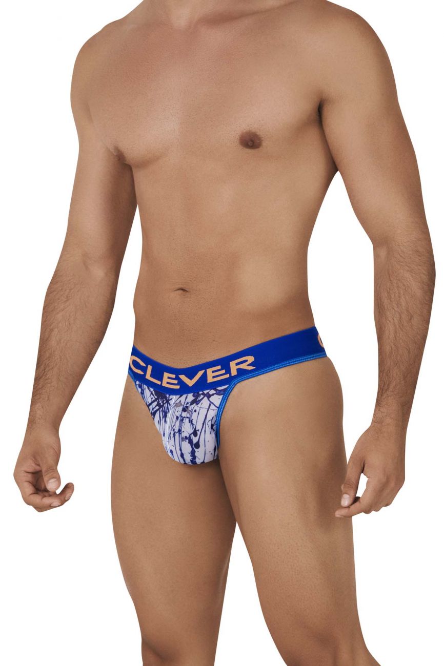 Clever 0614-1 Mind Thongs Color Dark Blue - DealByEthan.gay loves Clever