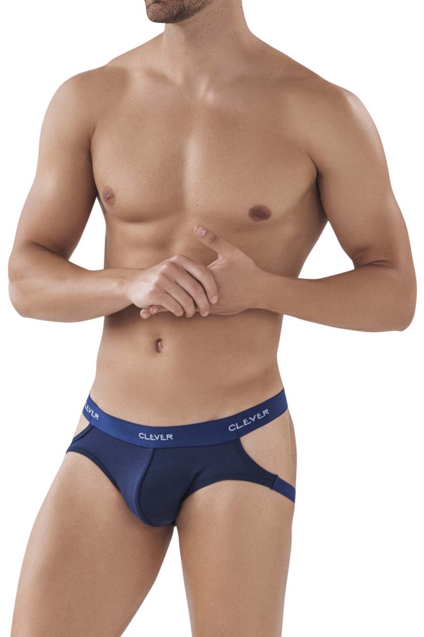 Clever 0878 Oporto Jockstrap Color Dark Blue - DealByEthan.gay loves Clever