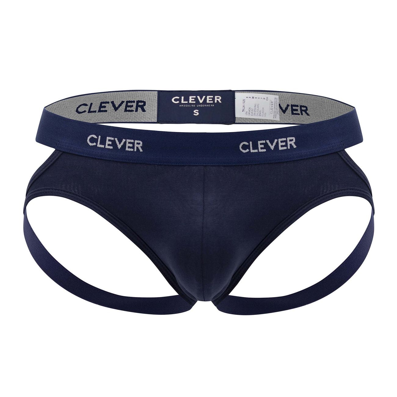 Clever 0878 Oporto Jockstrap Color Dark Blue - DealByEthan.gay loves Clever