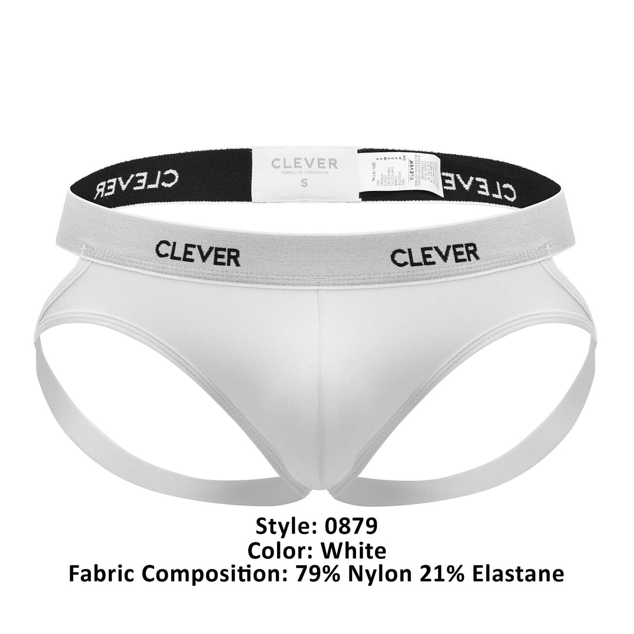 Clever 0879 Venture Jockstrap Color White - DealByEthan.gay loves Clever