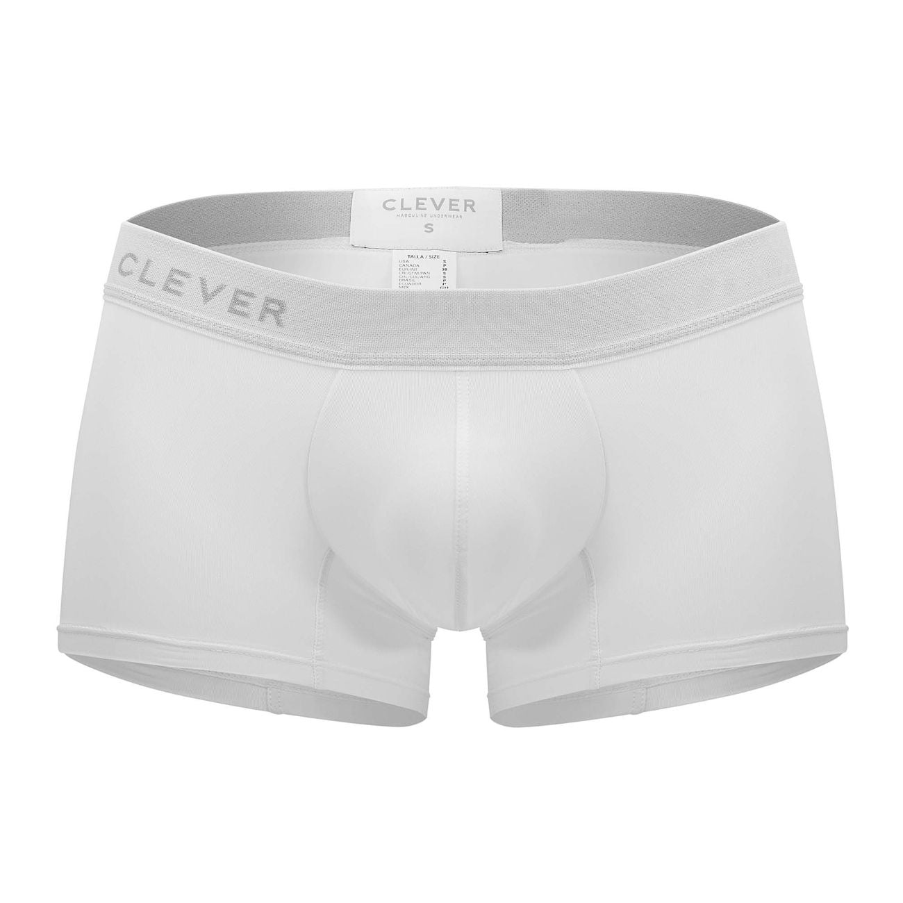 Clever 0880 Match Boxer Briefs Color White - DealByEthan.gay loves Clever