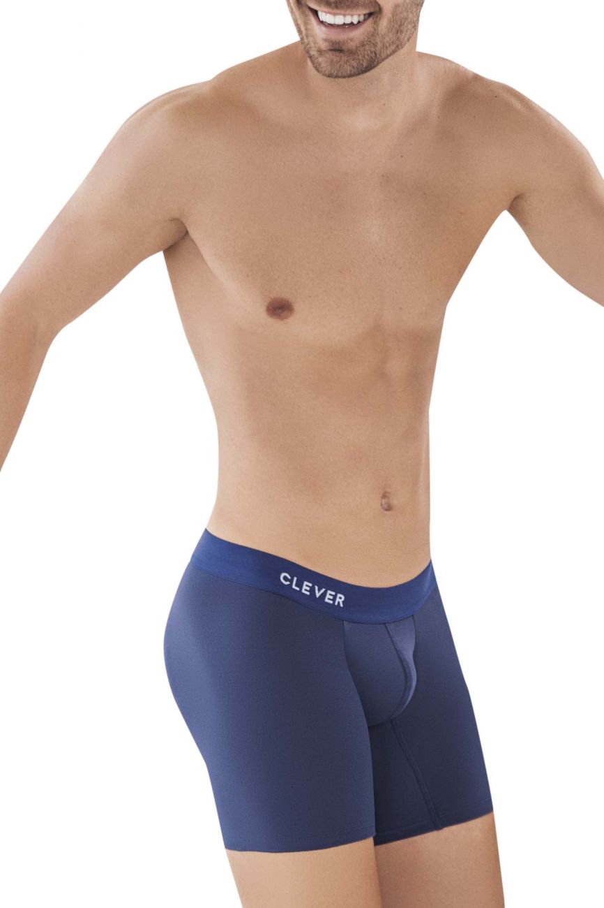 Clever 0886 Caribbean Boxer Briefs Color Dark Blue - DealByEthan.gay loves Clever