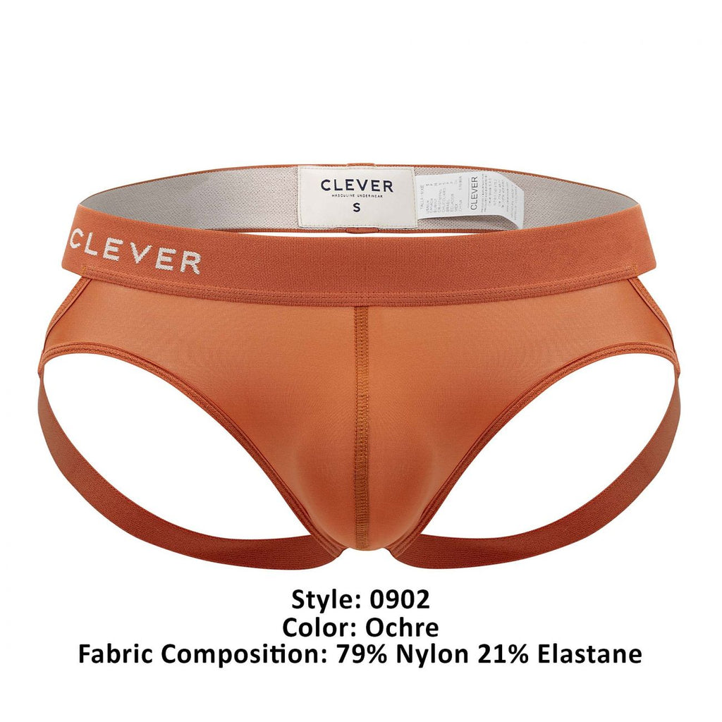 Clever 0902 Lighting Jockstrap Color Ochre - DealByEthan.gay loves Clever