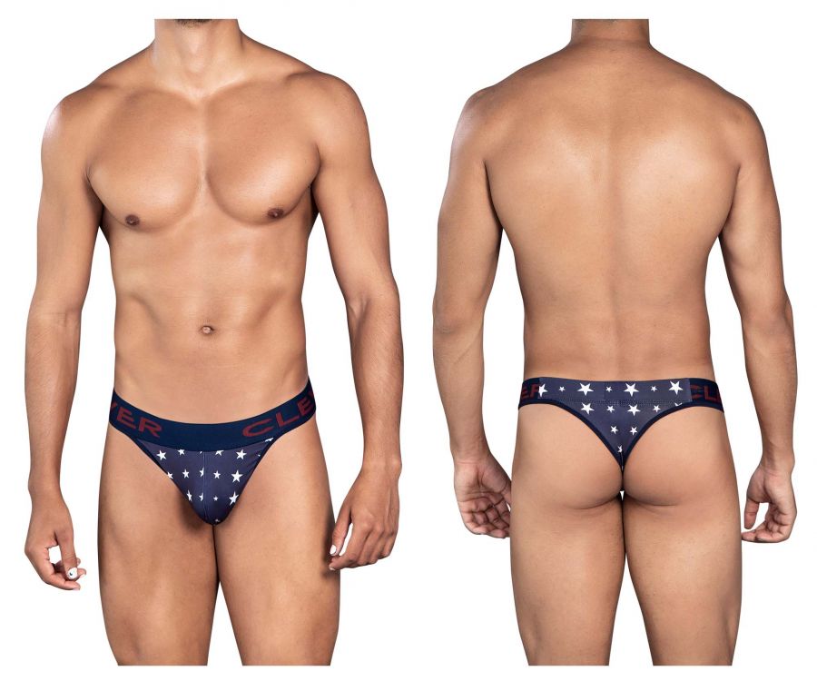 Clever 0918 Bright Star Thongs Color Dark Blue - DealByEthan.gay loves Clever