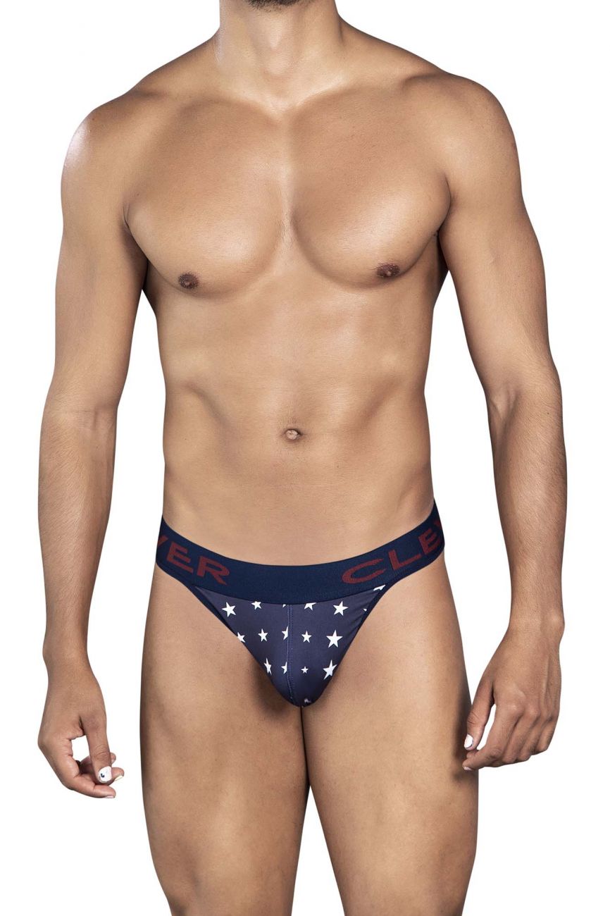 Clever 0918 Bright Star Thongs Color Dark Blue - DealByEthan.gay loves Clever