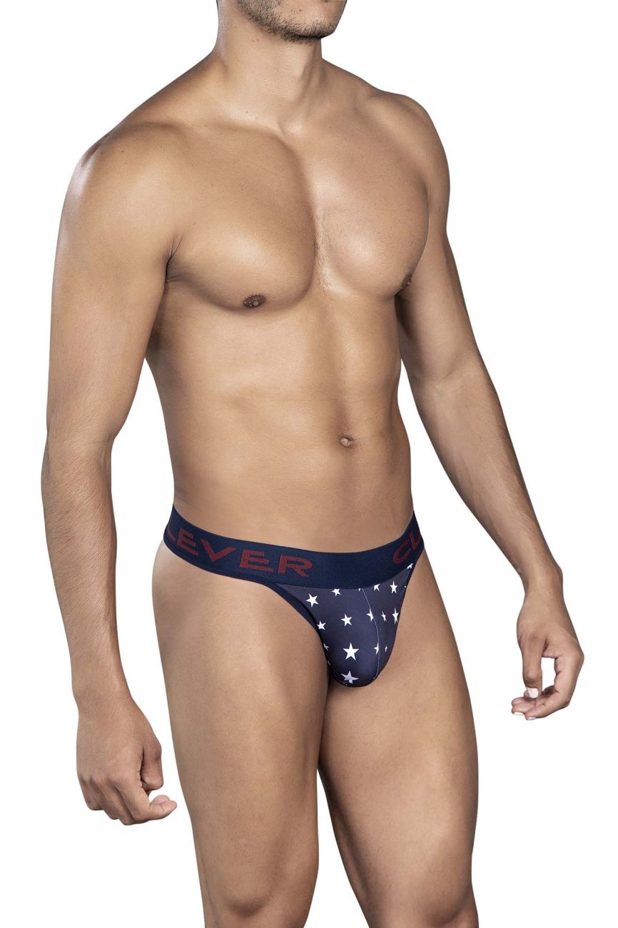 Clever 0918 Bright Star Thongs Color Dark Blue - DealByEthan.gay loves Clever