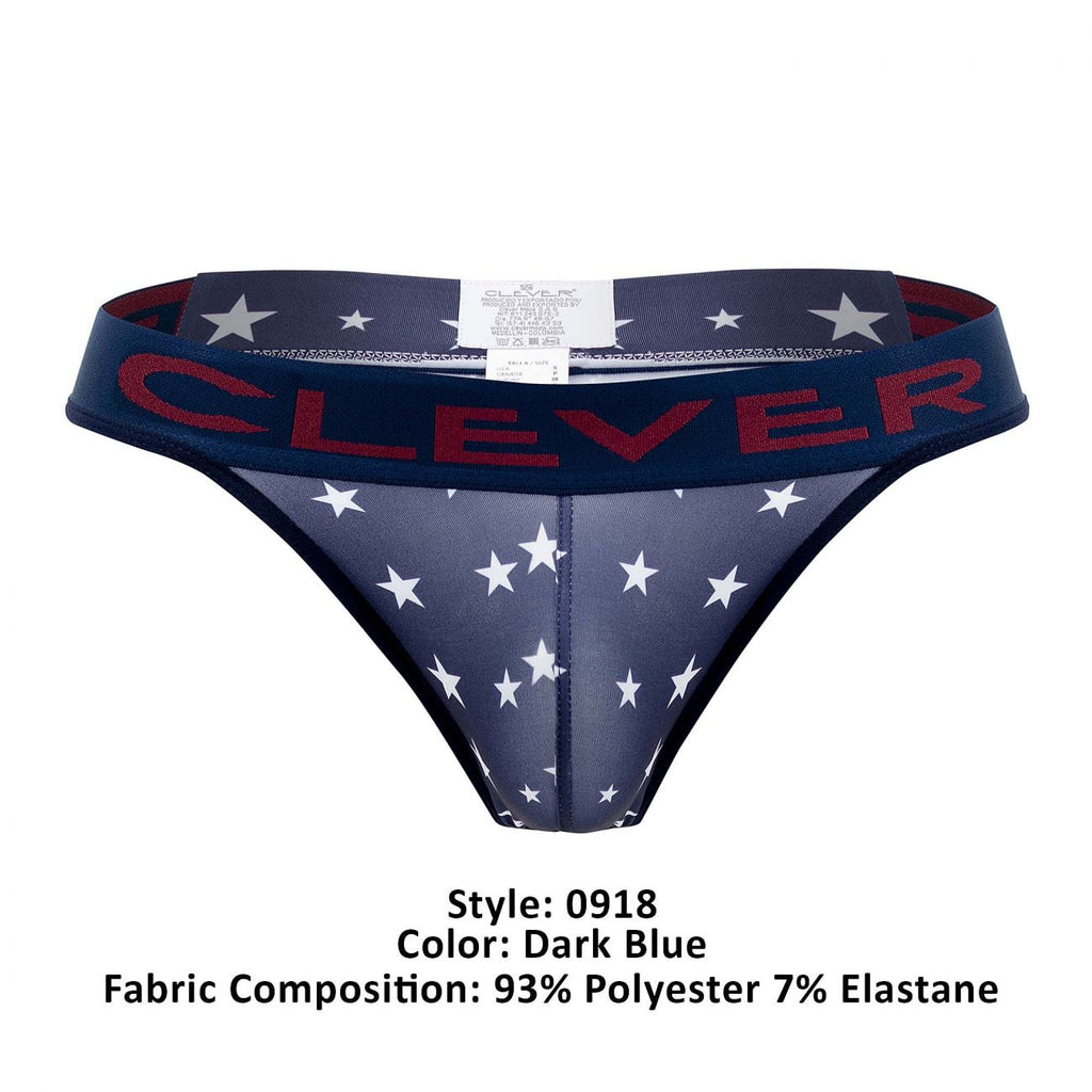 Clever 0918 Bright Star Thongs Color Dark Blue - DealByEthan.gay loves Clever