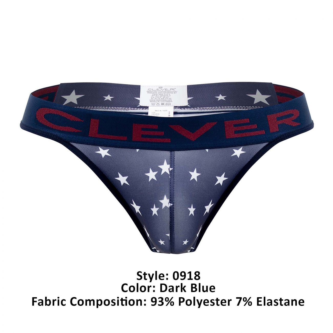 Clever 0918 Bright Star Thongs Color Dark Blue - DealByEthan.gay loves Clever