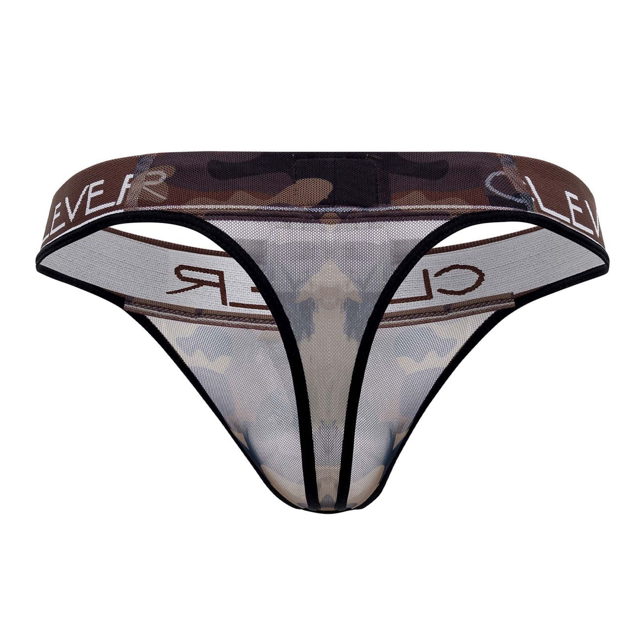 Clever 0919 Nation Star Thongs Color Brown - DealByEthan.gay loves Clever
