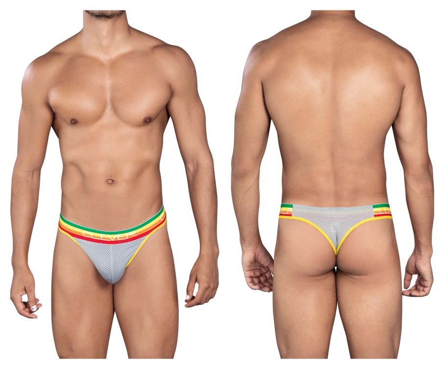 Clever 0925 Luky Thongs Color Gray - DealByEthan.gay loves Clever