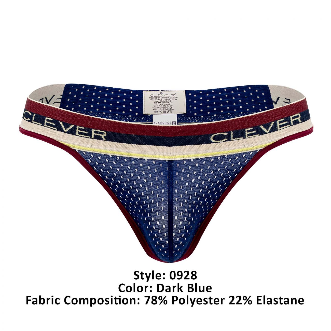 Clever 0928 Blow Thongs Color Dark Blue - DealByEthan.gay loves Clever