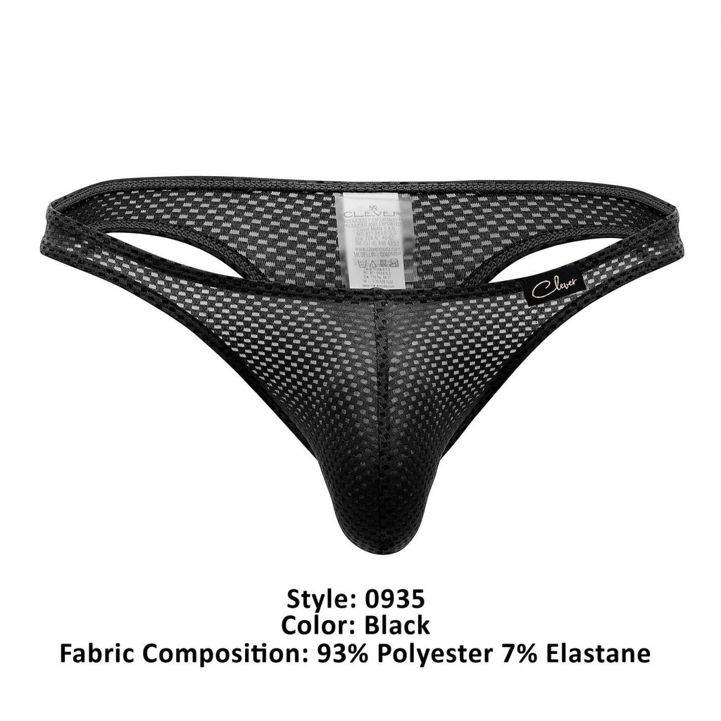 Clever 0935 Capriati Thongs Color Black - DealByEthan.gay loves Clever