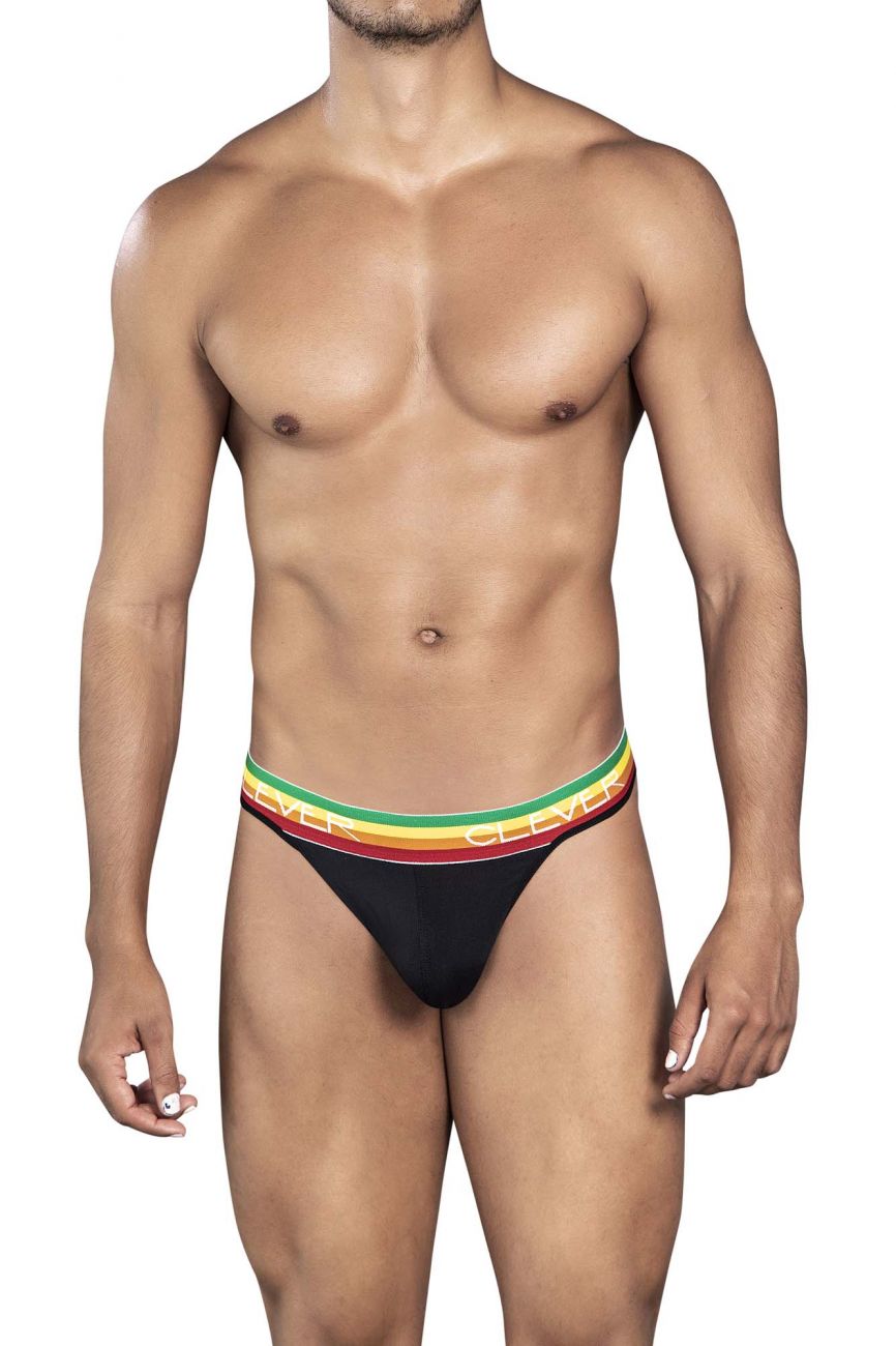Clever 0939 Orion Thongs Color Black - DealByEthan.gay loves Clever