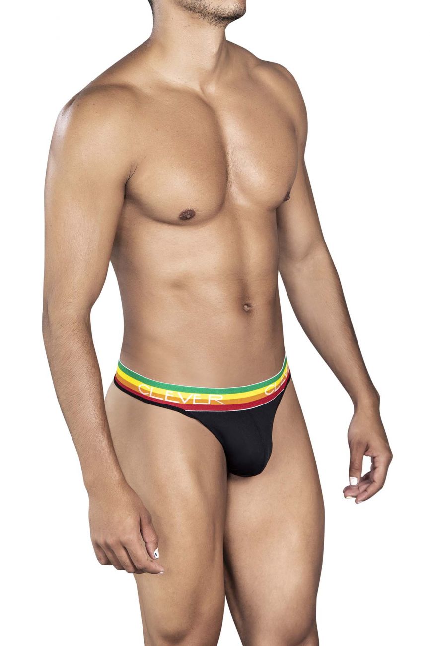 Clever 0939 Orion Thongs Color Black - DealByEthan.gay loves Clever
