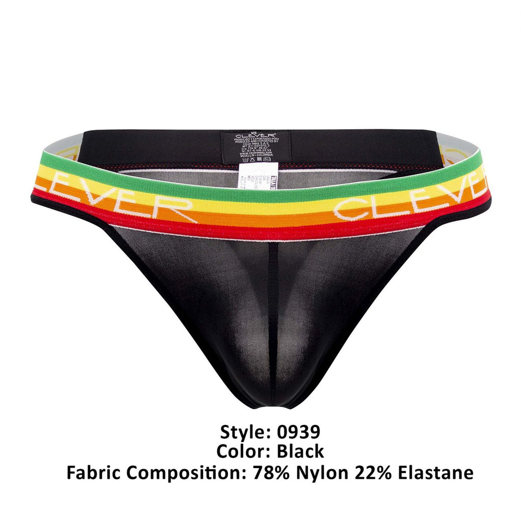 Clever 0939 Orion Thongs Color Black - DealByEthan.gay loves Clever