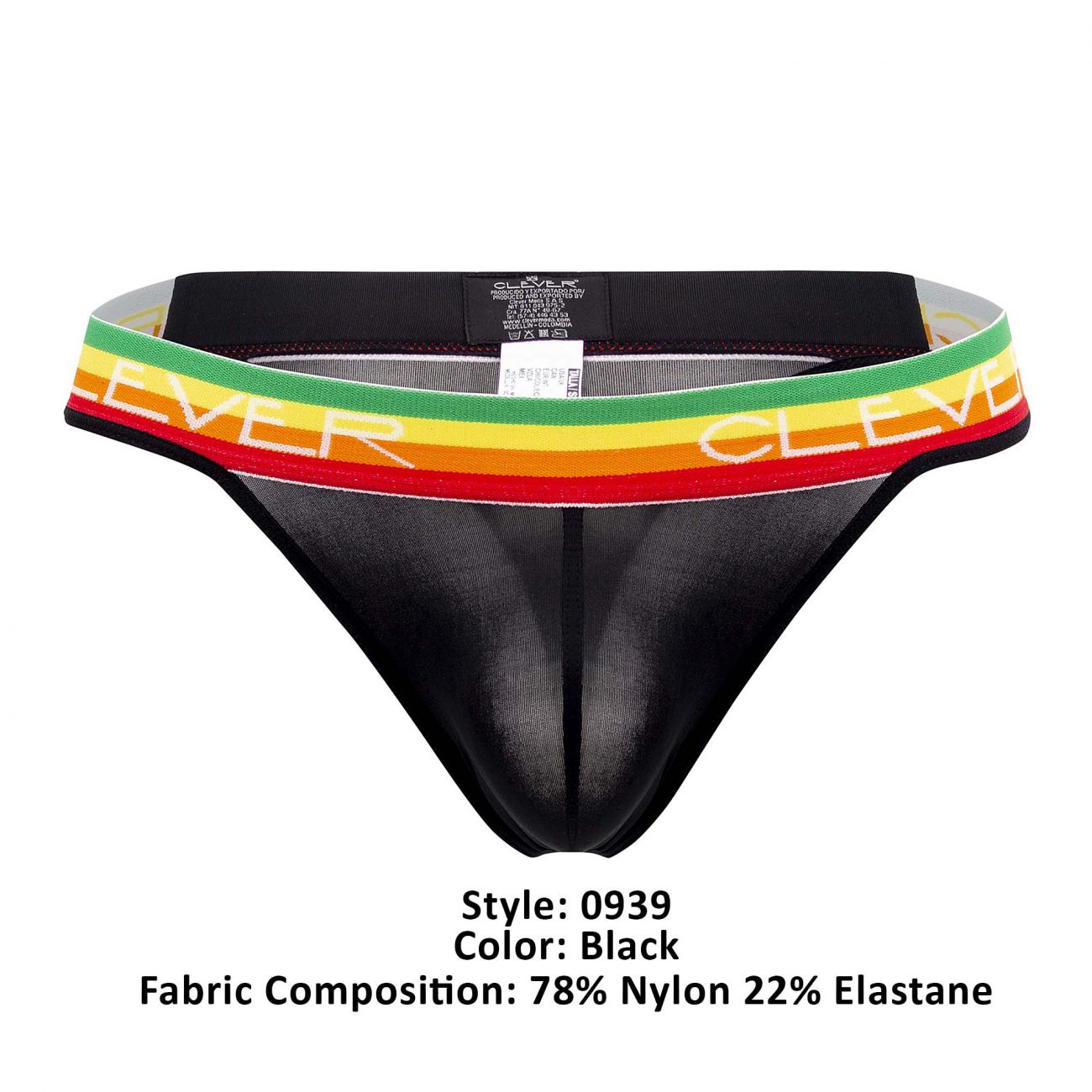 Clever 0939 Orion Thongs Color Black - DealByEthan.gay loves Clever