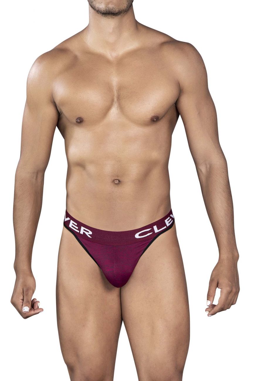 Clever 0940 Jasped Thongs Color Grape - DealByEthan.gay loves Clever