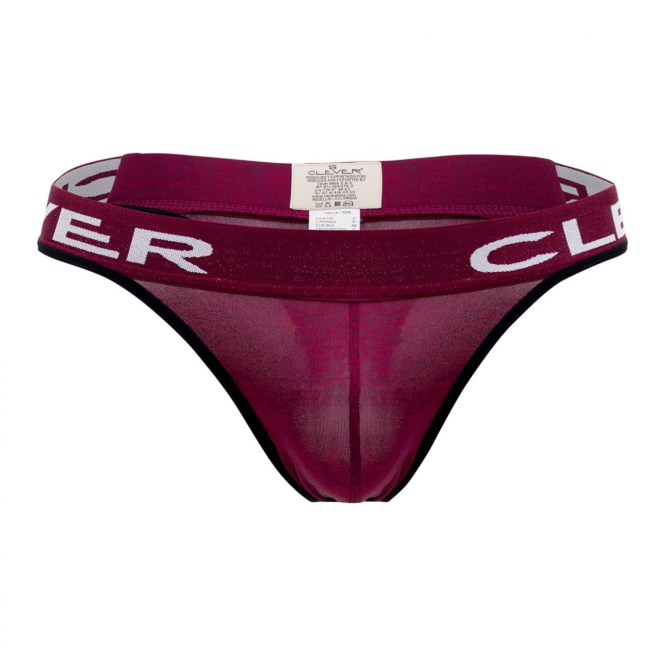 Clever 0940 Jasped Thongs Color Grape - DealByEthan.gay loves Clever