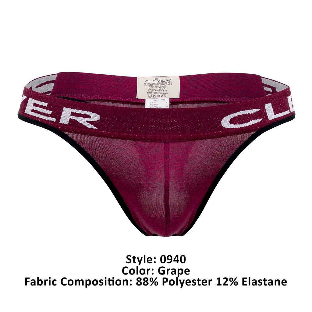 Clever 0940 Jasped Thongs Color Grape - DealByEthan.gay loves Clever