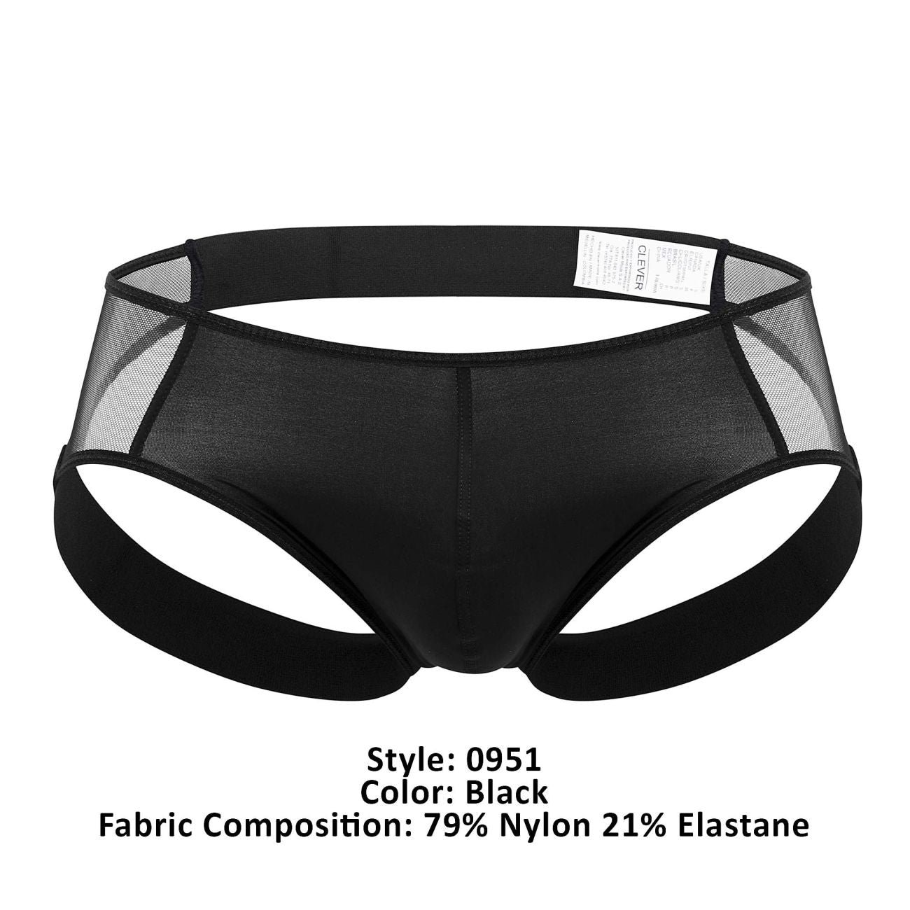 Clever 0951 Primal Jockstrap Color Black - DealByEthan.gay loves Clever