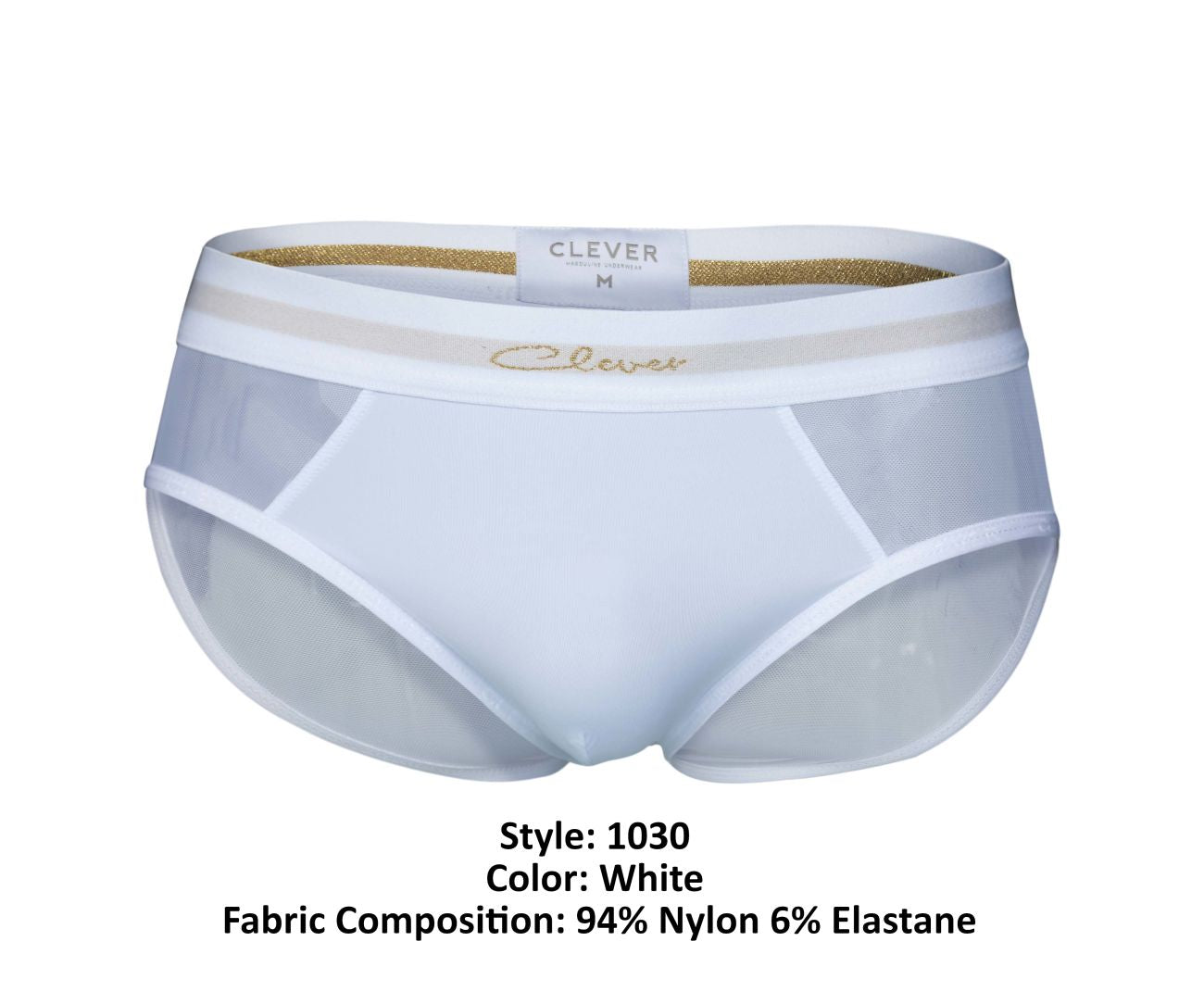 Clever 1030 Berna Briefs Color White - DealByEthan.gay loves Clever