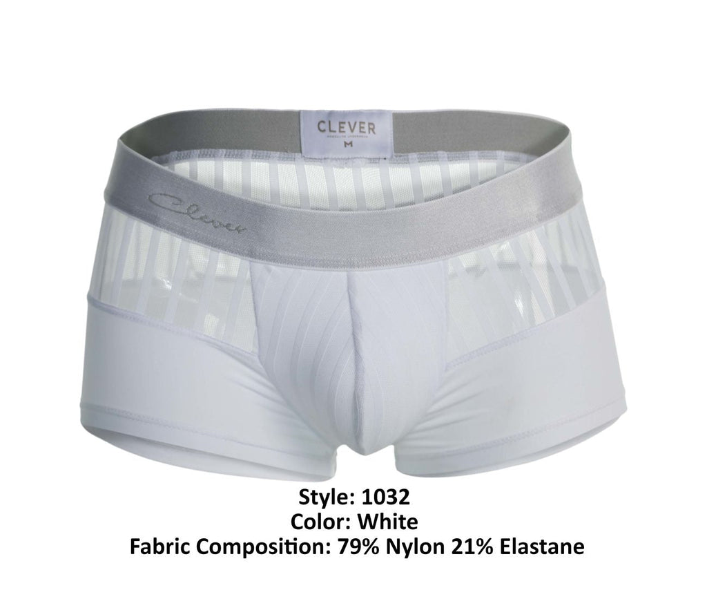 Clever 1032 Lucerna Trunks Color White - DealByEthan.gay loves Clever