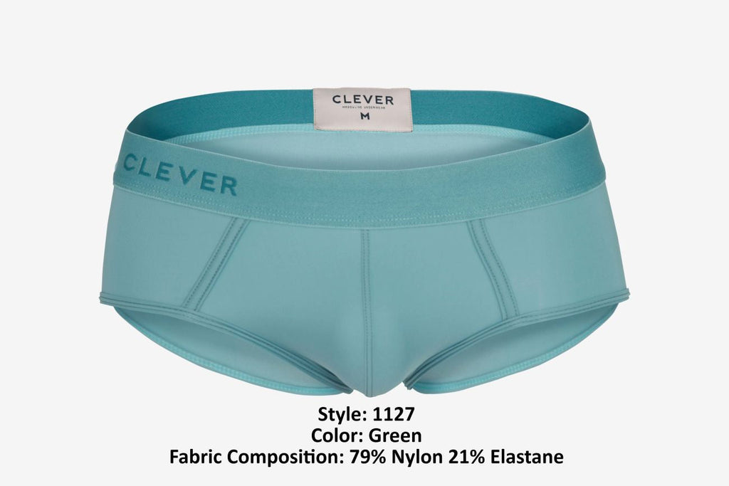 Clever 1127 Vital Briefs Color Green - DealByEthan.gay loves Clever