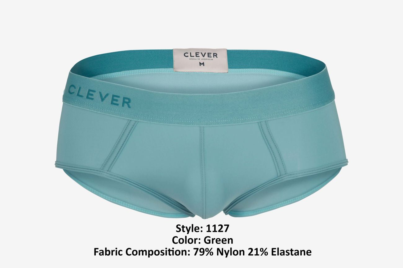 Clever 1127 Vital Briefs Color Green - DealByEthan.gay loves Clever